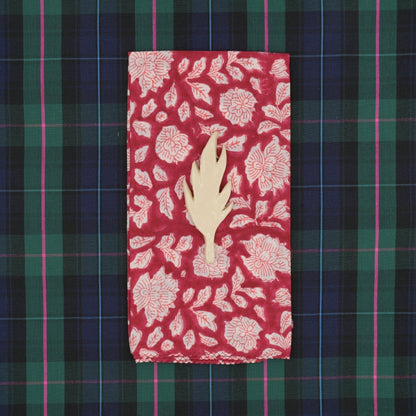 Serviettes de table x4 Iris Tango - Suzette