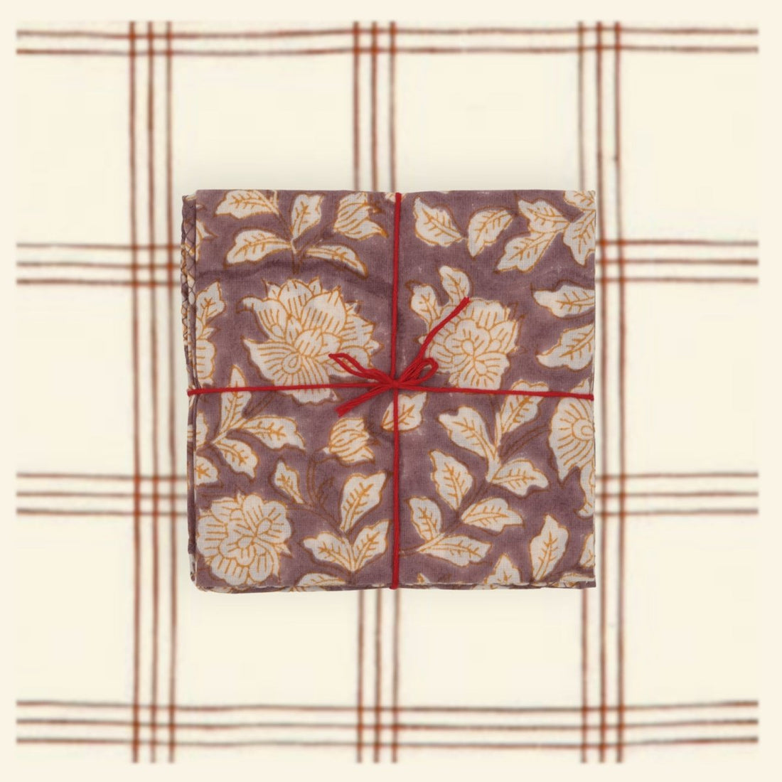 Serviettes de table x4 Iris Zephyr - Suzette