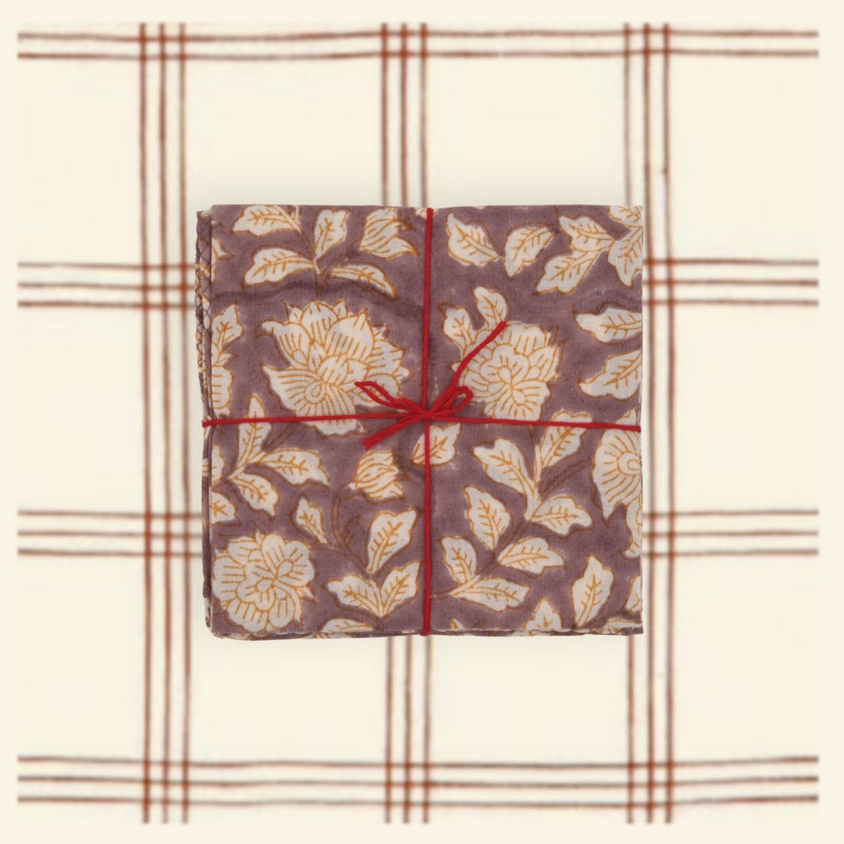 Serviettes de table x4 Iris Zephyr - Suzette