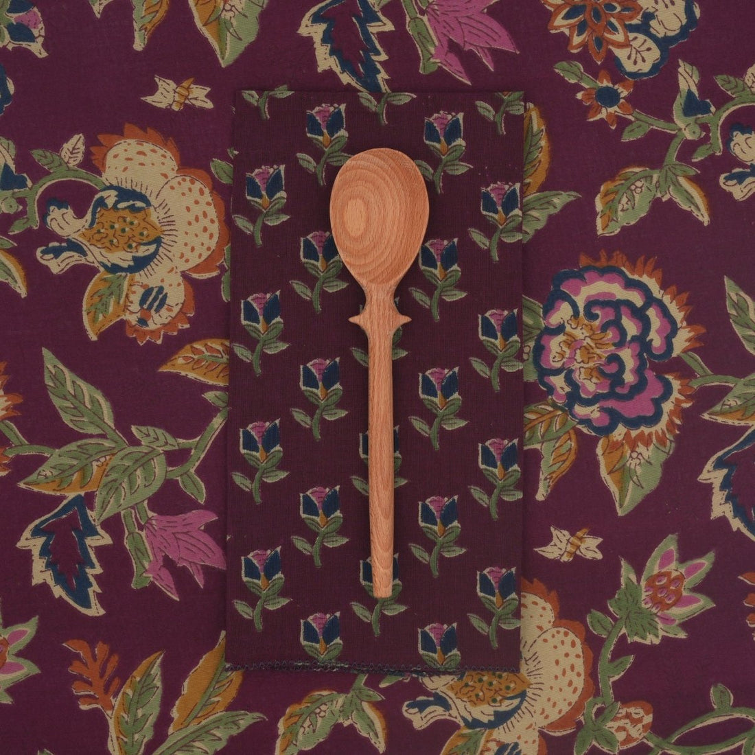 Serviettes de table x4 Laelia Malaga - Suzette