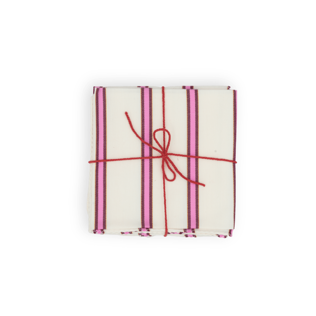 Serviettes de table x4 Levant Garnet - Suzette