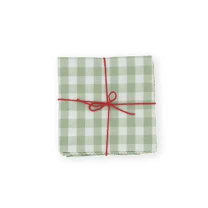 Serviettes de table x4 Libeccio Basil - Suzette