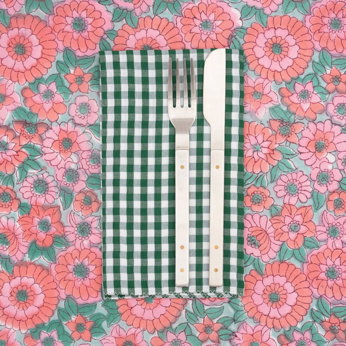 Serviettes de table x4 Libeccio Evergreen - Suzette