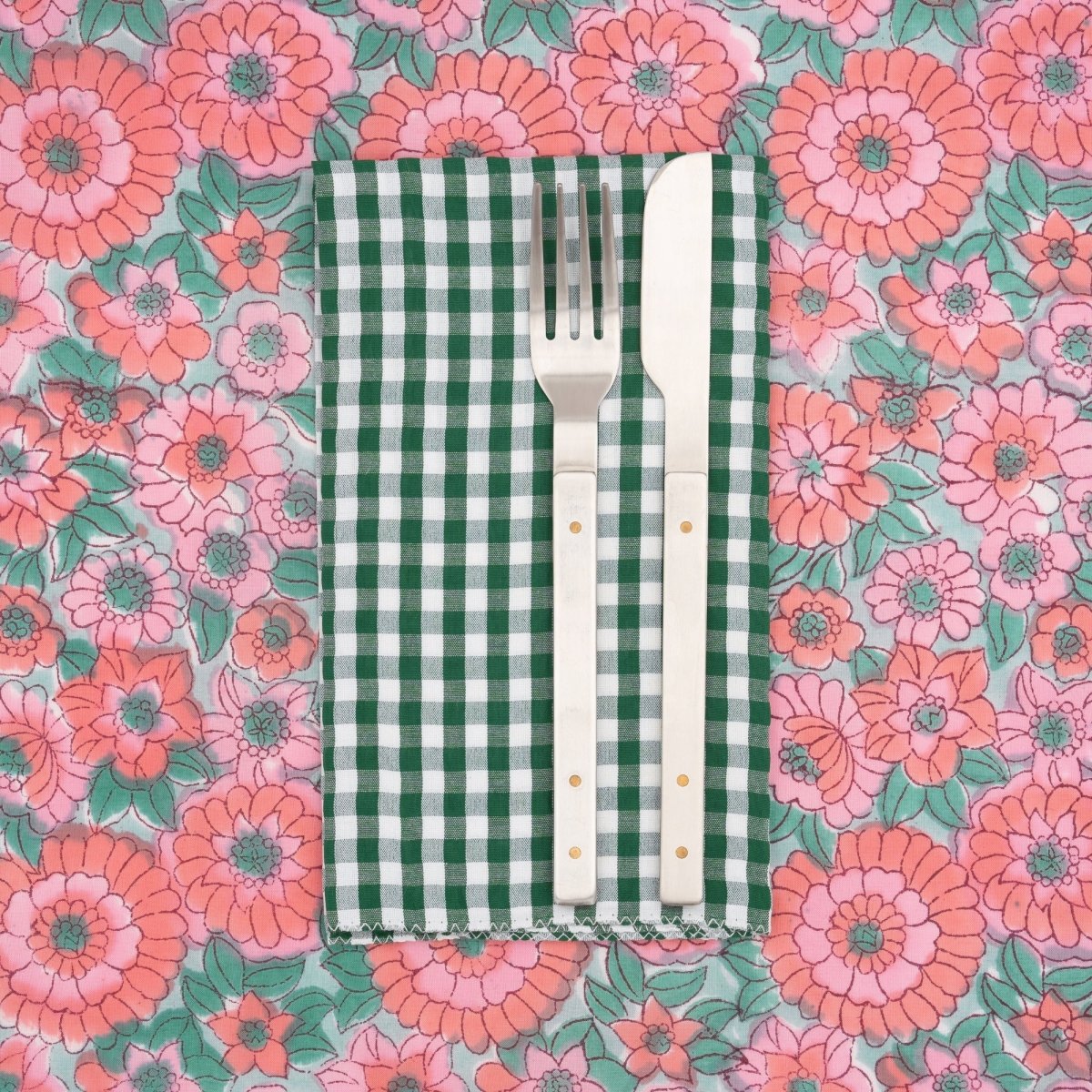Serviettes de table x4 Libeccio Evergreen - Suzette