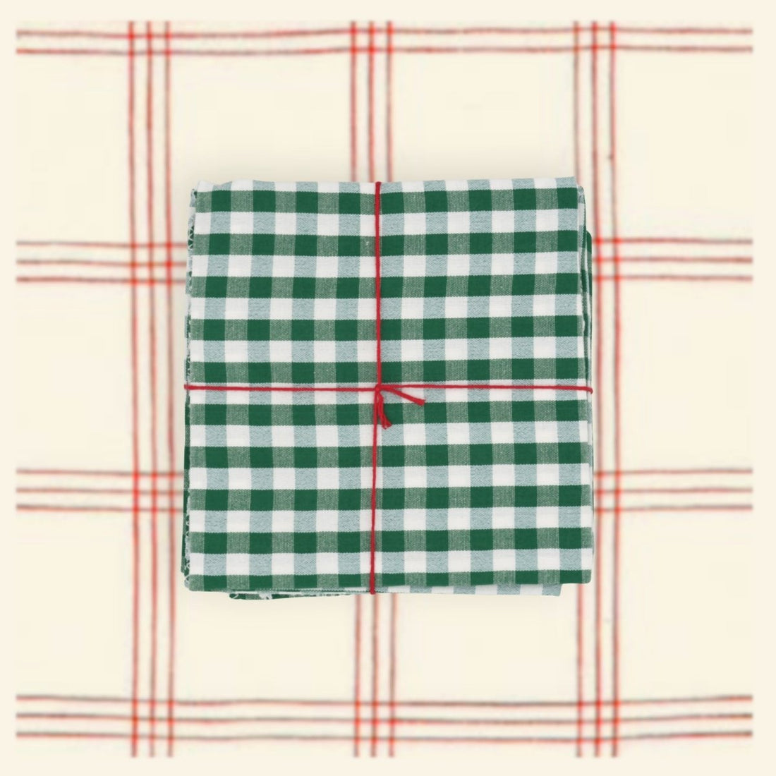 Serviettes de table x4 Libeccio Evergreen - Suzette