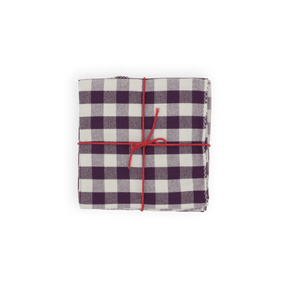 Serviettes de table x4 Libeccio Sureau - Suzette