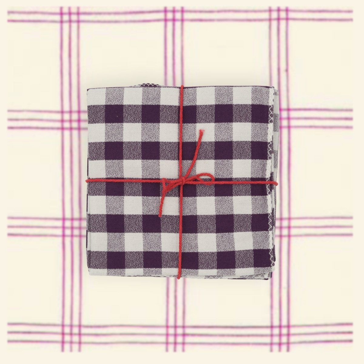 Serviettes de table x4 Libeccio Sureau - Suzette