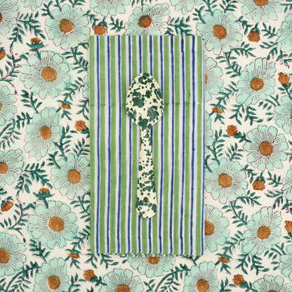 Serviettes de table x4 Lila Evergreen - Suzette