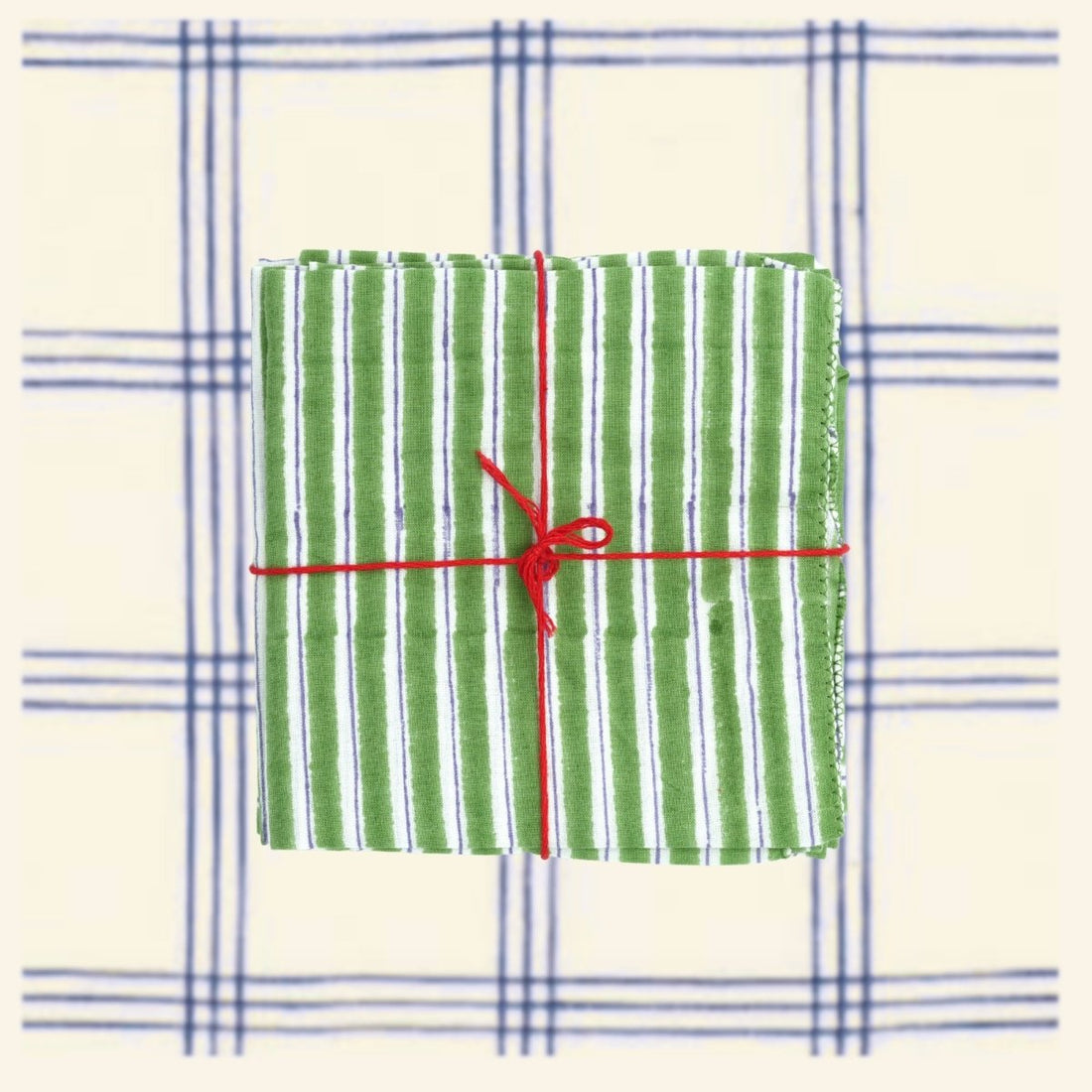 Serviettes de table x4 Lila Jade - Suzette