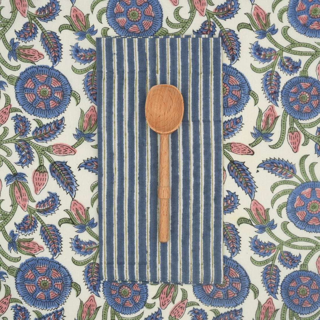 Serviettes de table x4 Lila Moonlight - Suzette