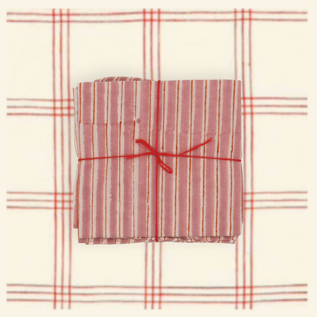 Serviettes de table x4 Lila Powder - Suzette