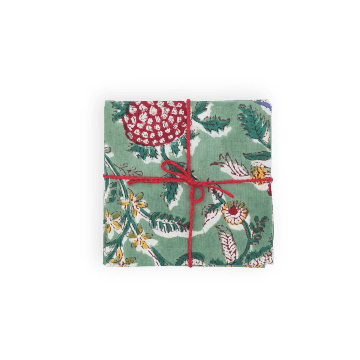 Serviettes de table x4 Limonium Loden - Suzette