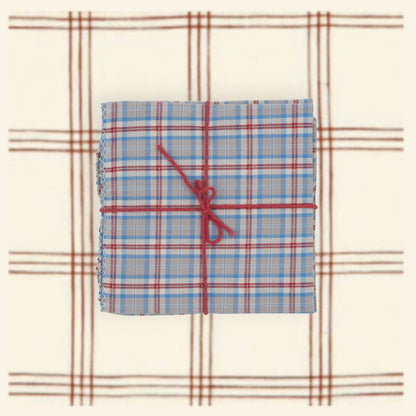 Serviettes de table x4 Lombarde Opal - Suzette
