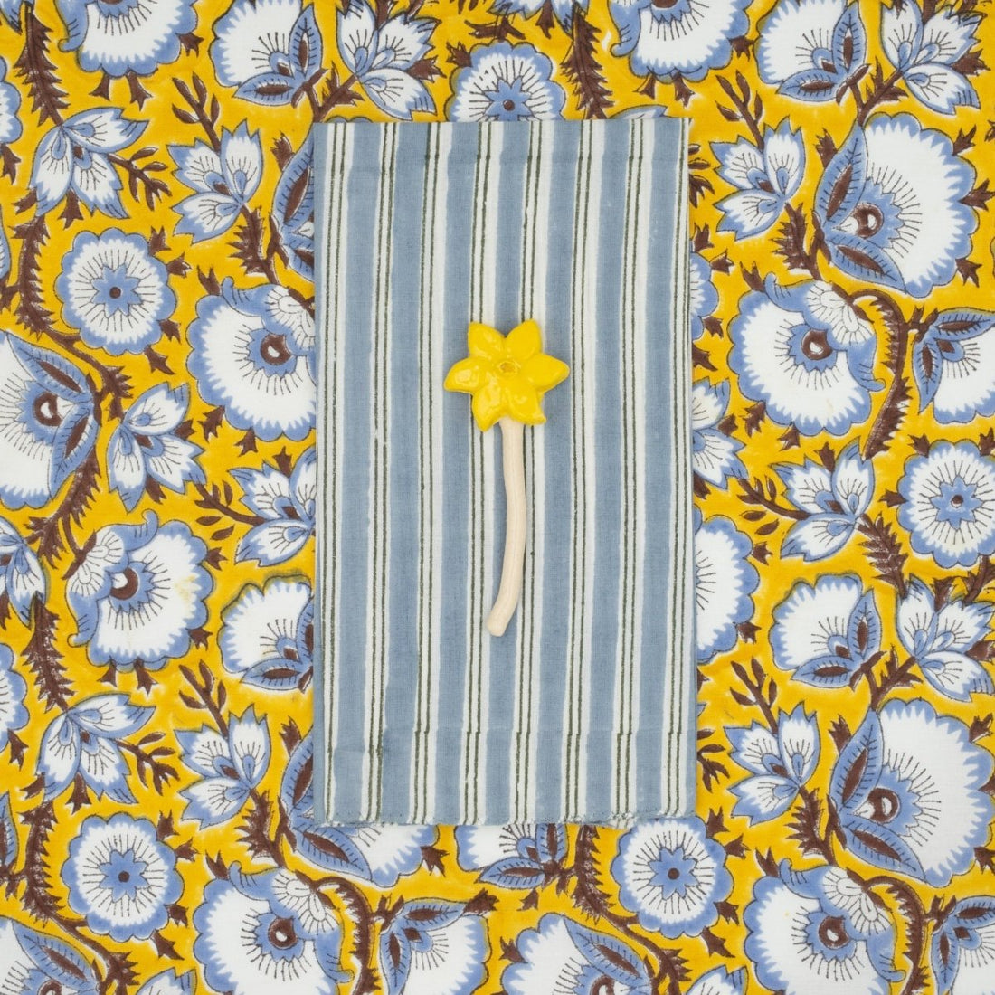 Serviettes de table x4 Lou Ciel - Suzette