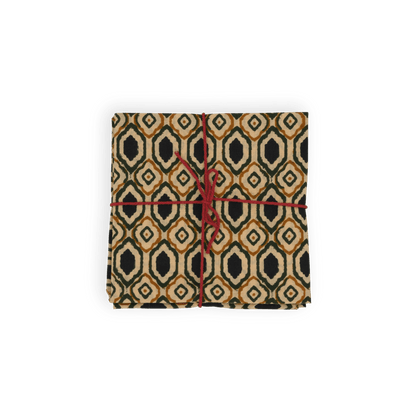 Serviettes de table x4 Luisa Gold - Suzette