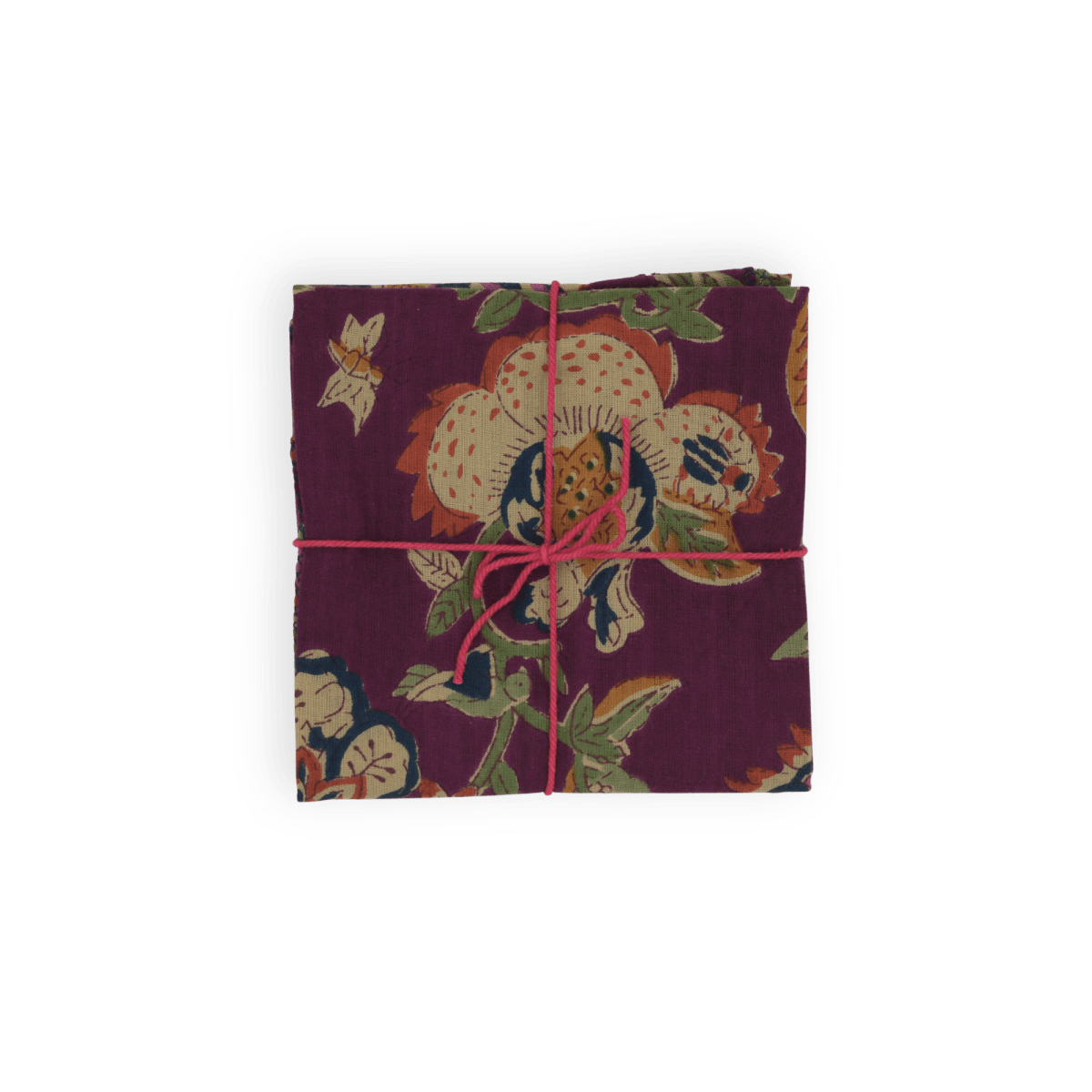 Serviettes de table x4 Magnolia Malaga - Suzette