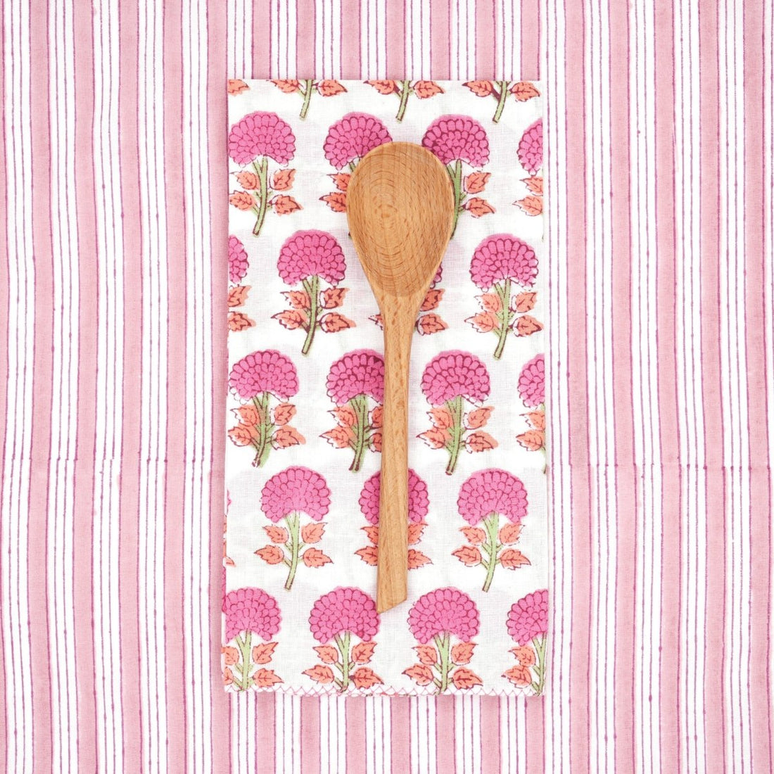 Serviettes de table x4 Marigold Flamingo - Suzette