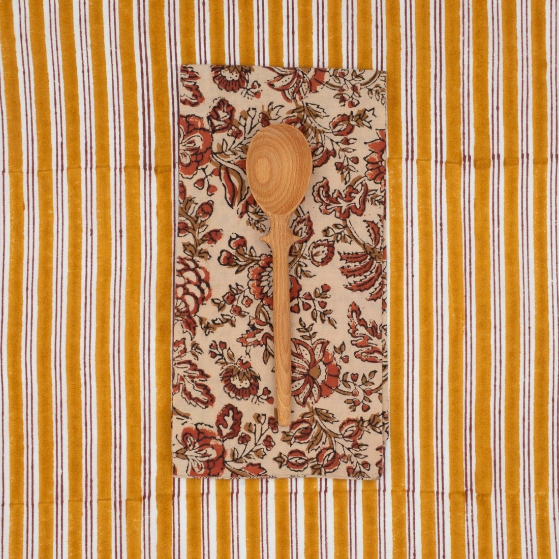 Serviettes de table x4 Melisse Ecureuil - Suzette