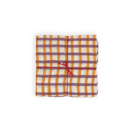 Serviettes de table x4 Mira Fig - Suzette