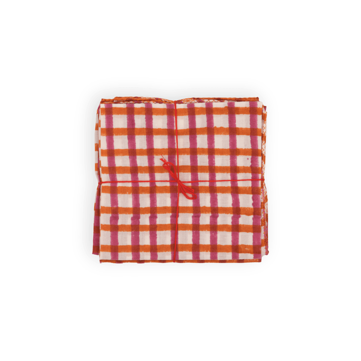 Serviettes de table x4 Mira Garnet - Suzette