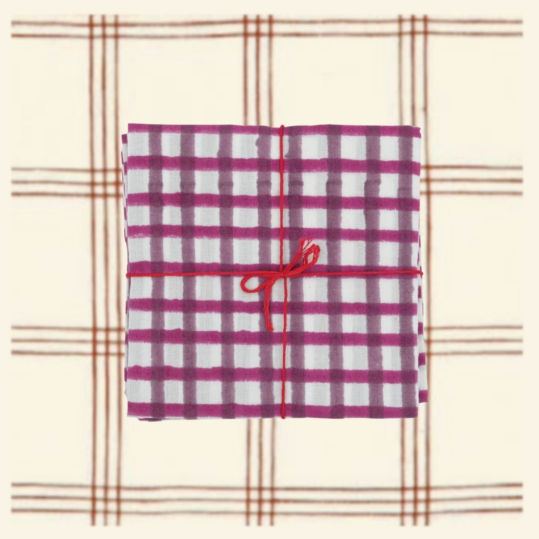 Serviettes de table x4 Mira Grappe - Suzette