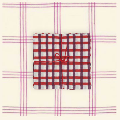 Serviettes de table x4 Mira Paisley - Suzette