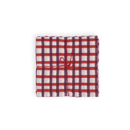 Serviettes de table x4 Mira Paisley - Suzette