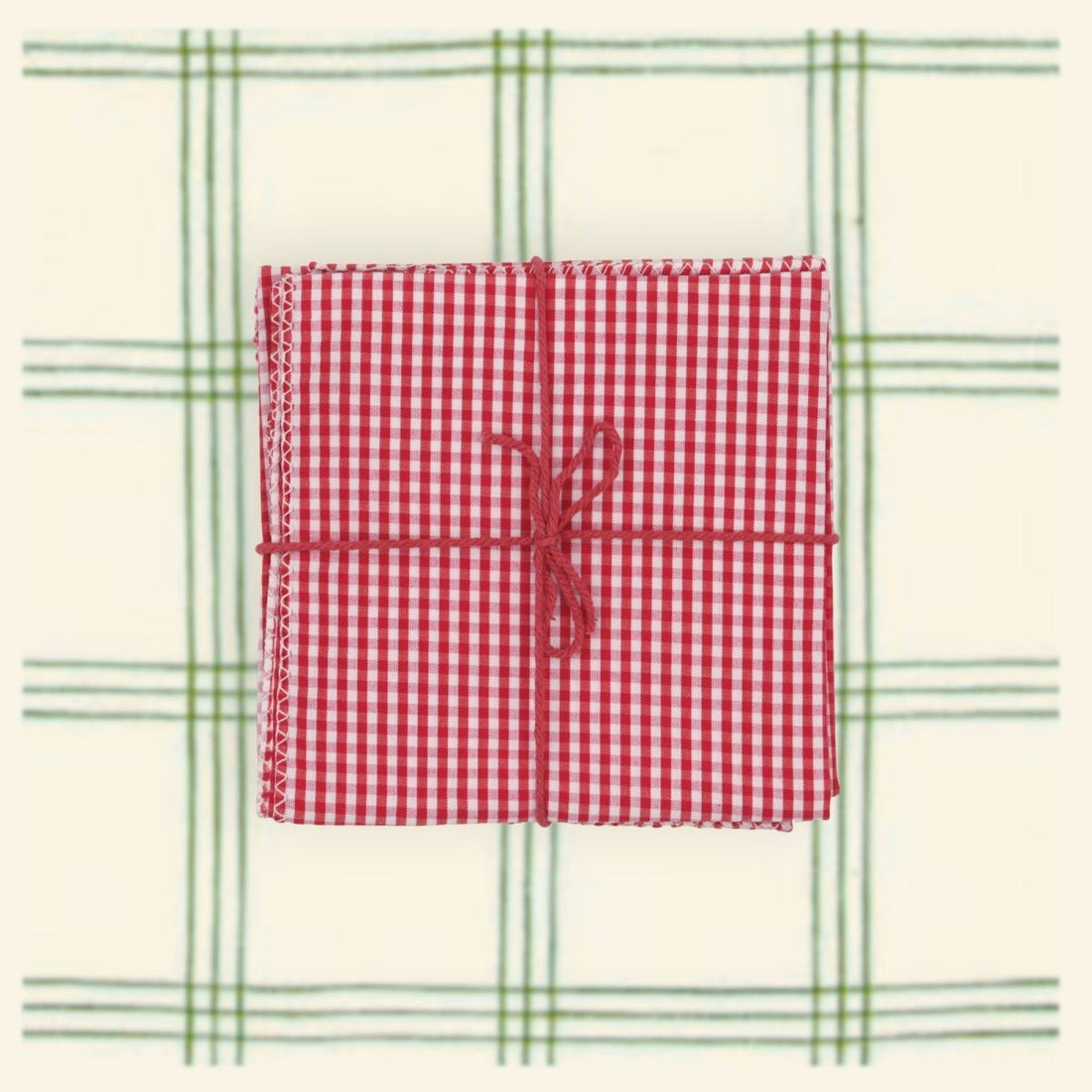 Serviettes de table x4 Mousson Fadded - Suzette