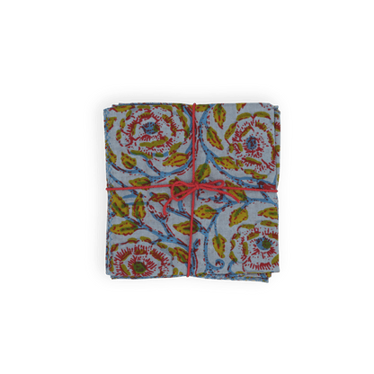 Serviettes de table x4 Pansy Tango - Suzette