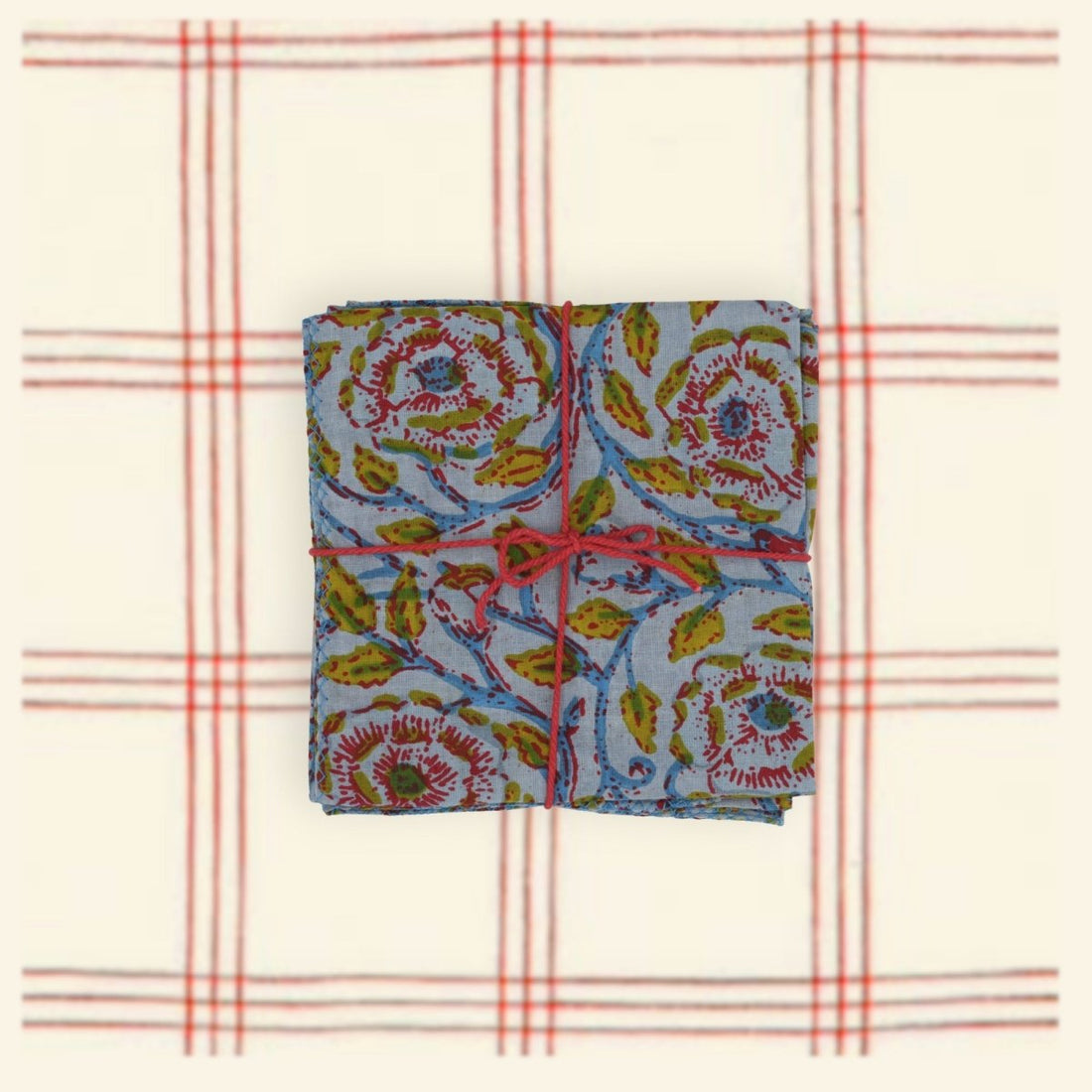 Serviettes de table x4 Pansy Tango - Suzette