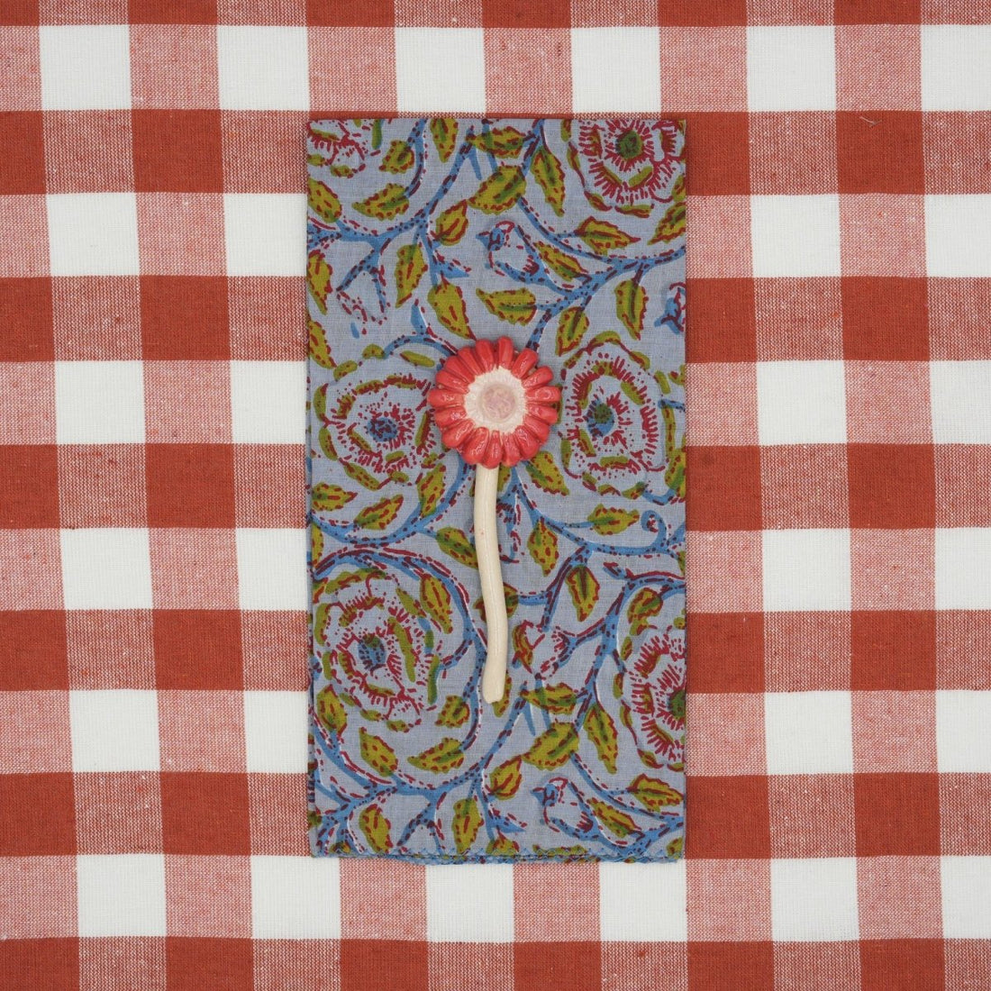 Serviettes de table x4 Pansy Tango - Suzette