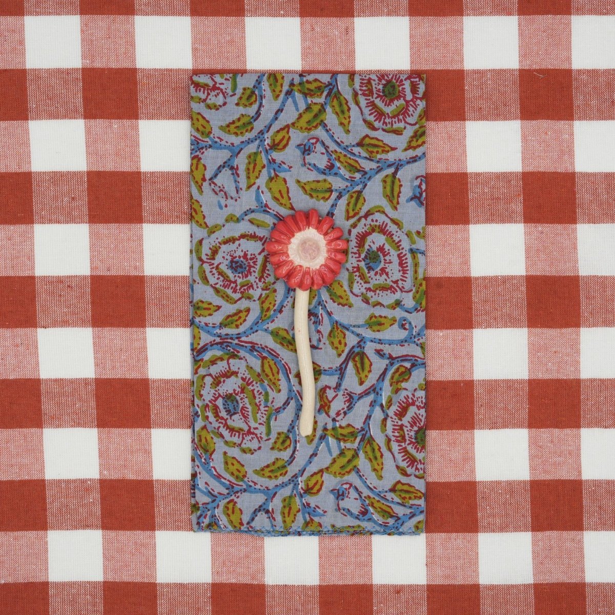 Serviettes de table x4 Pansy Tango - Suzette