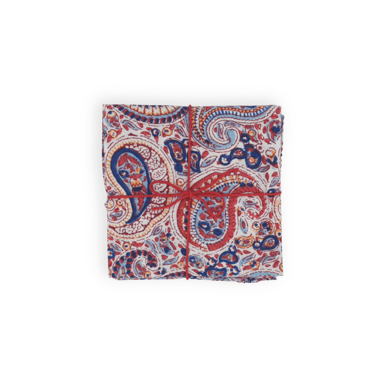 Serviettes de table x4 Pepper Bluestone - Suzette