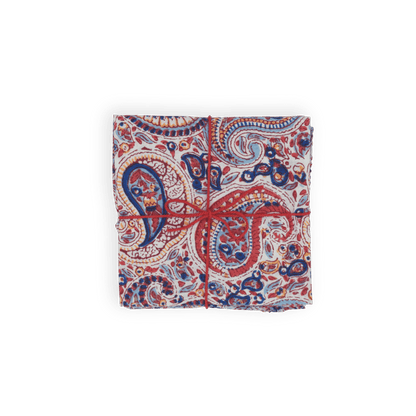 Serviettes de table x4 Pepper Bluestone - Suzette