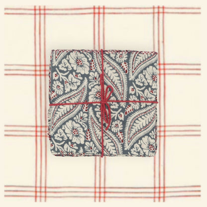 Serviettes de table x4 Perry Moonlight - Suzette