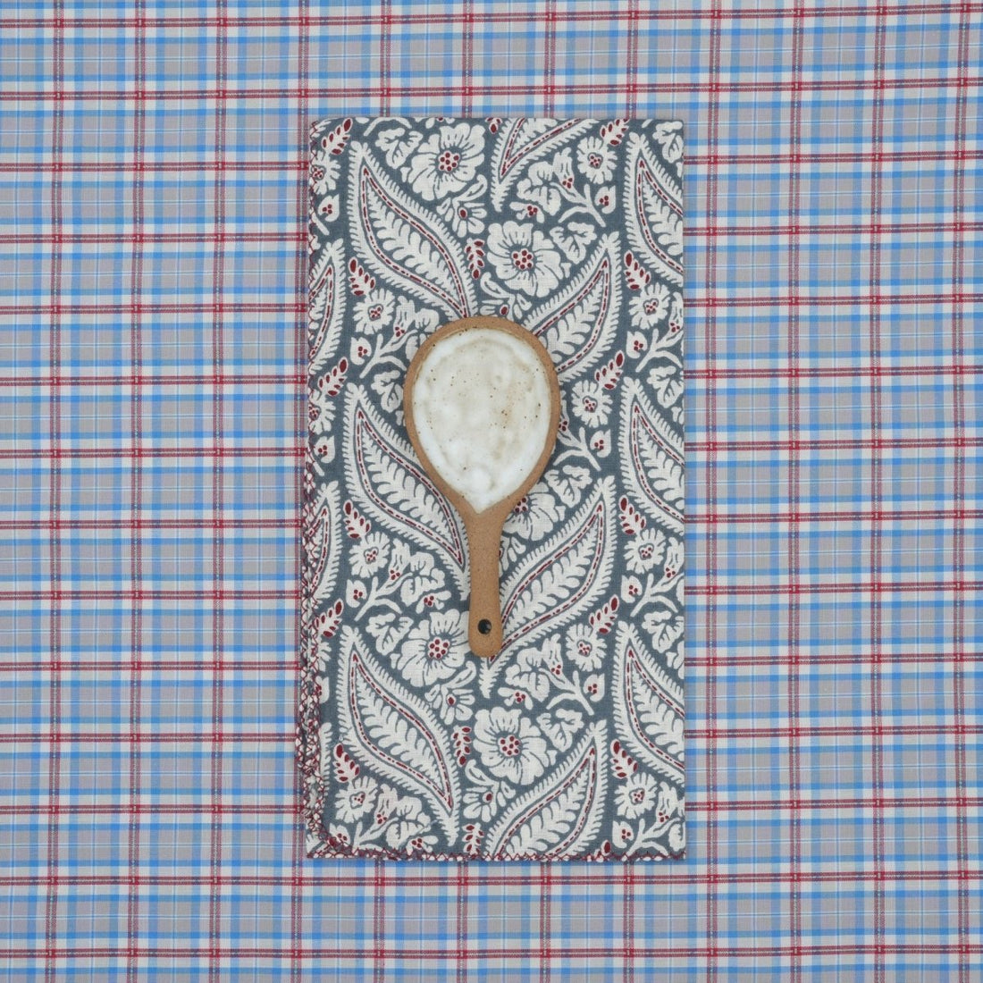 Serviettes de table x4 Perry Moonlight - Suzette