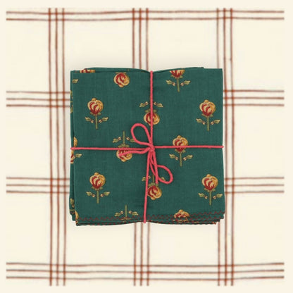 Serviettes de table x4 Pissenlit Pond - Suzette