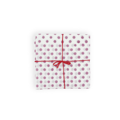 Serviettes de table x4 Polka Polignac - Suzette