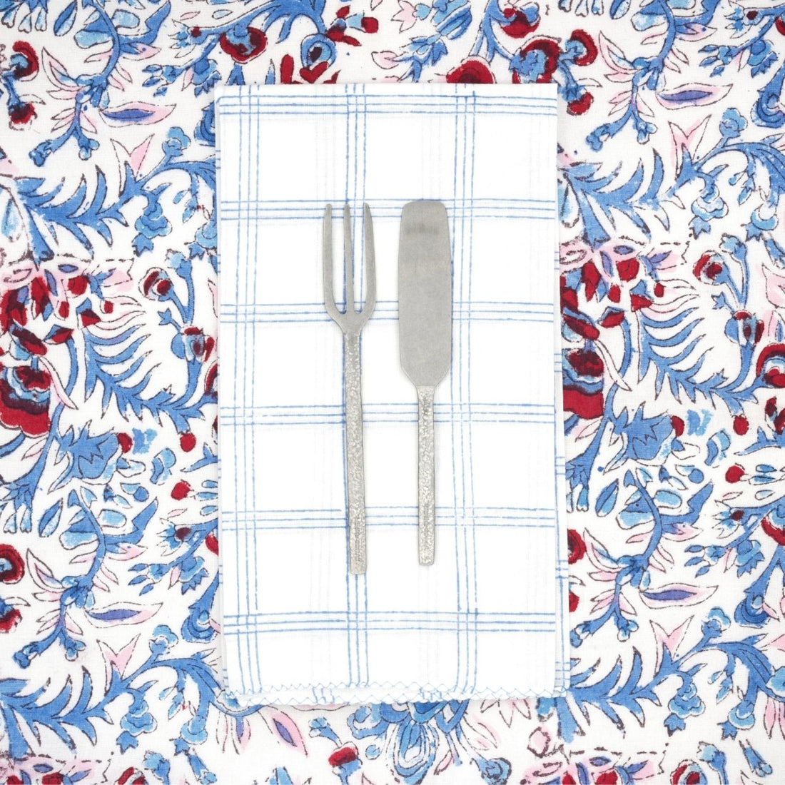 Serviettes de table x4 Polly Moonlight - Suzette