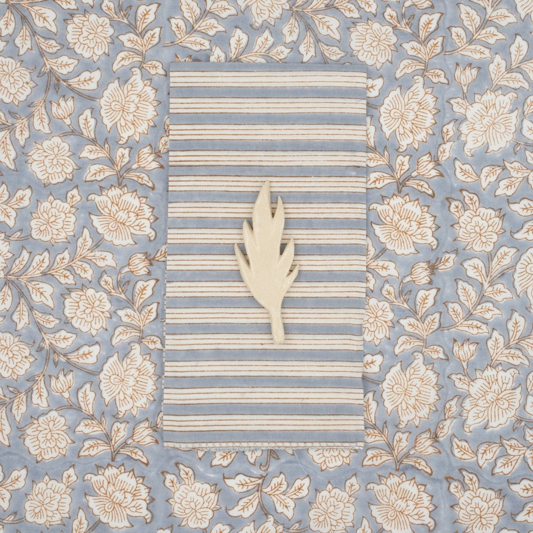 Serviettes de table x4 Salem Artic - Suzette