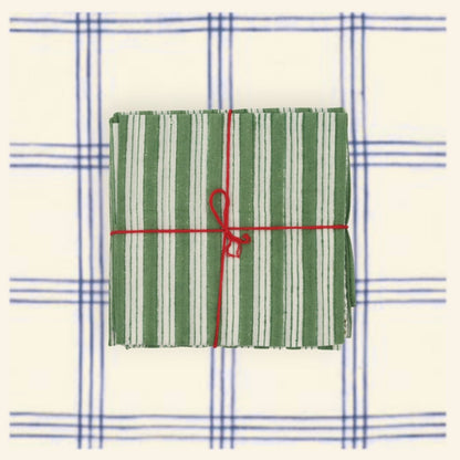 Serviettes de table x4 Salem Frosty - Suzette