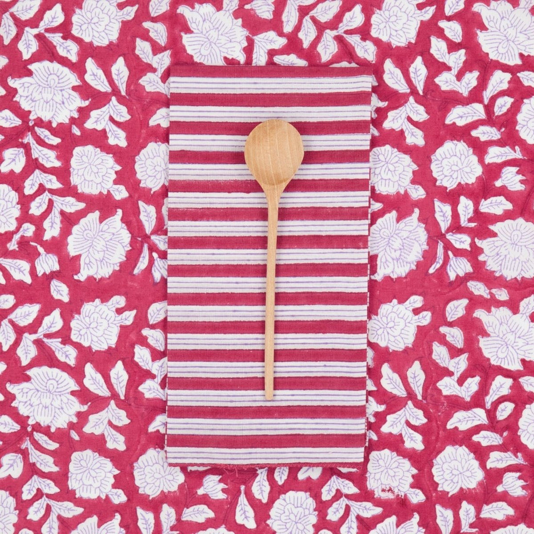 Serviettes de table x4 Salem Kiss - Suzette à table