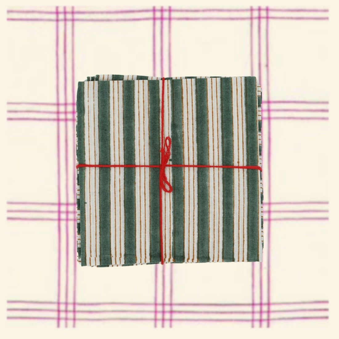 Serviettes de table x4 Salem Mousse - Suzette