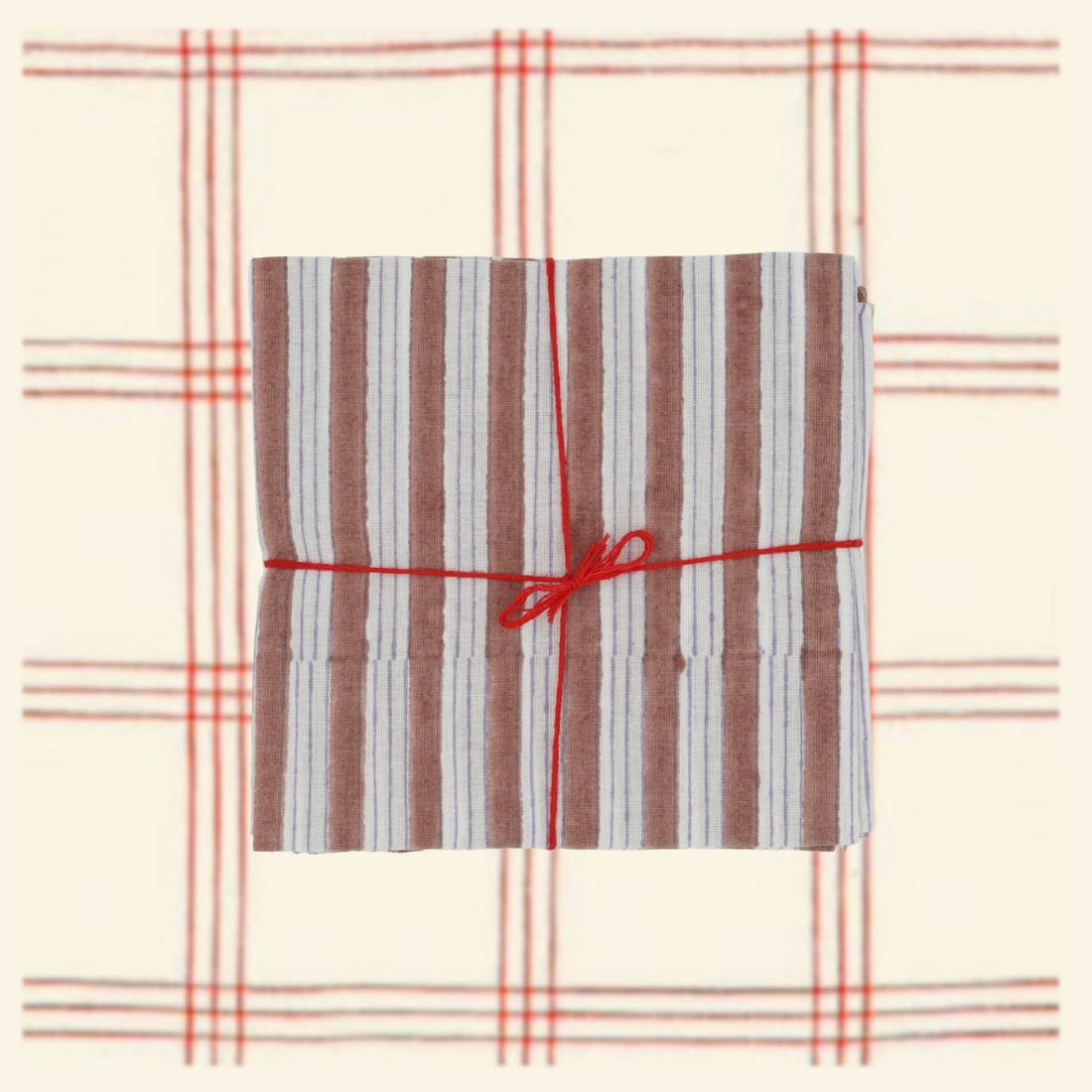 Serviettes de table x4 Salem Rosewood - Suzette