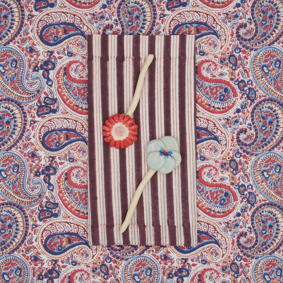 Serviettes de table x4 Salem Windsor - Suzette