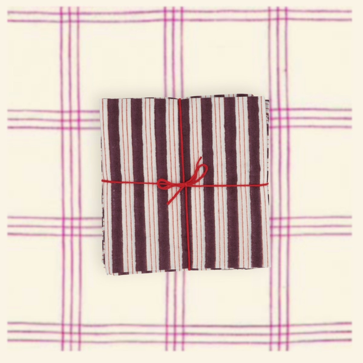 Serviettes de table x4 Salem Windsor - Suzette