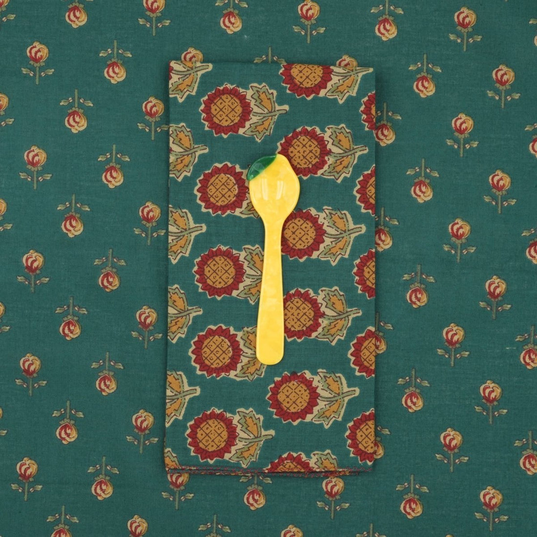 Serviettes de table x4 Tournesol Pond - Suzette