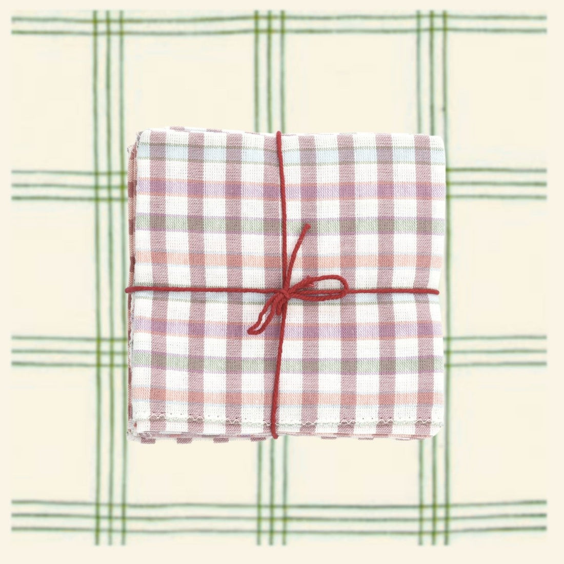 Serviettes de table x4 Tramontane Polignac - Suzette