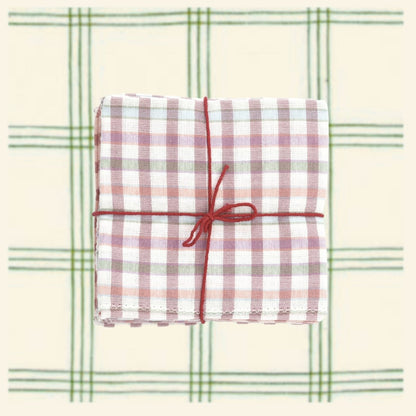 Serviettes de table x4 Tramontane Polignac - Suzette
