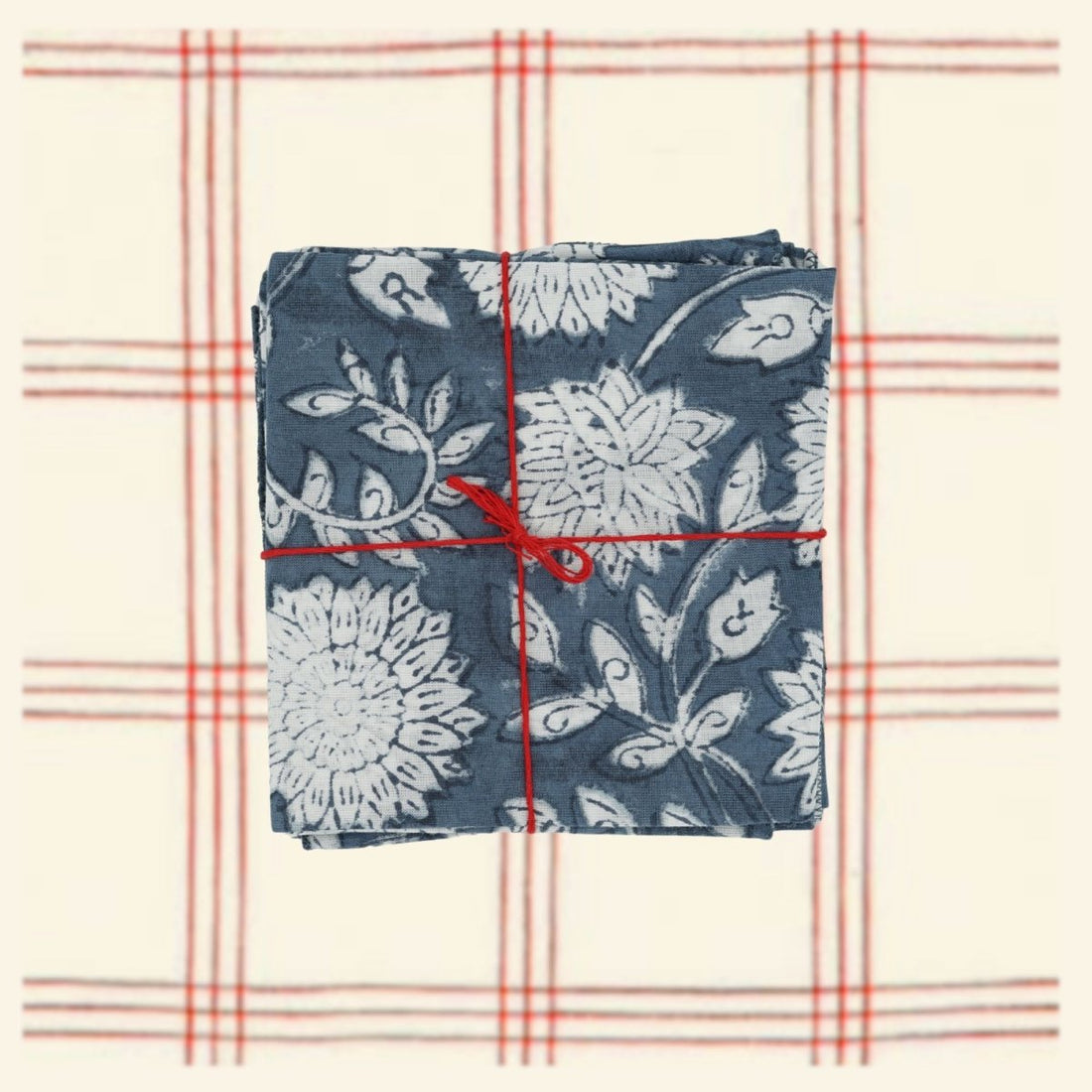 Serviettes de table x4 Valerian Orage - Suzette